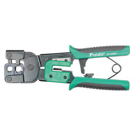 Eclipse 300-063 8 In Ratchet Crimper 8P8c/Rj-45, 6P2c/6P4c/6P6c Rj-11 And Rj-14