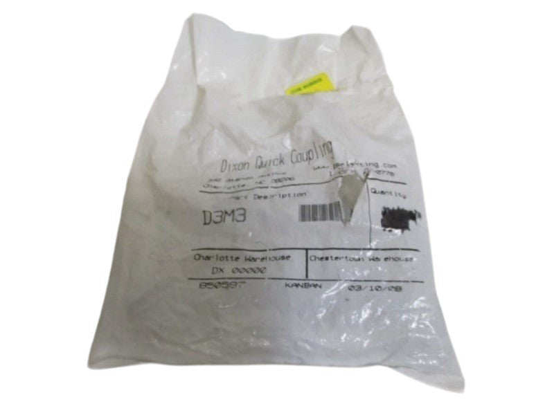 LOT OF 9 DIXON D3M3 MALE PLUG NSNP IN A FACTORY BAG
