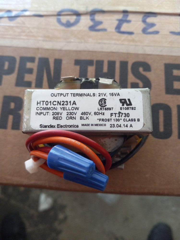 Carrier HT01CN231A HVAC Transformer 60Hz 208/230V 460V Out- 21V 15VA FT3720 NEW