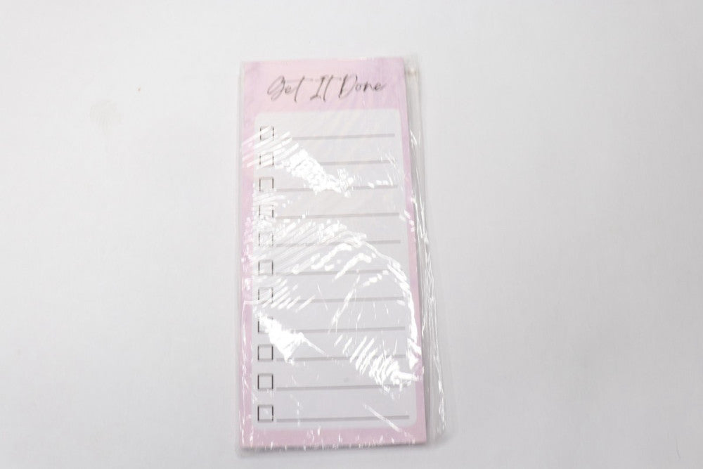 Poise and Paper Company Tall Notepad Self-Adhesive 50 Sheets 4" W x 9" L