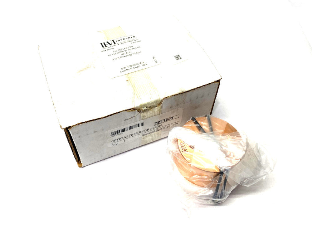 II-VI Infrared 923728 CU Reflector 57.15mm Dia. 31.75mm Thick, 45 Degree AOI