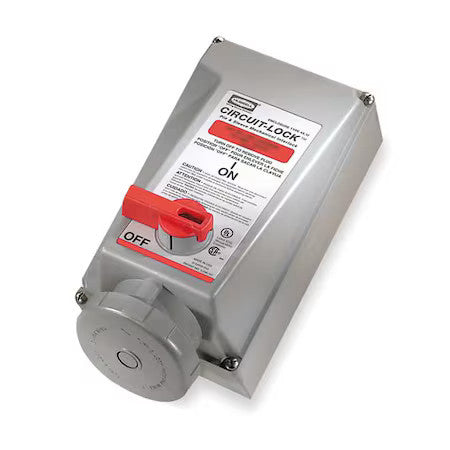 Hubbell Wiring Device-Kellems Hbl4100mi9w Mechanical Interlock, Unfused, 100A,
