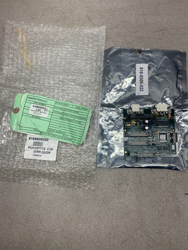 USED TWINVISION CIRCUIT BOARD 816-8500-022 REV. B 