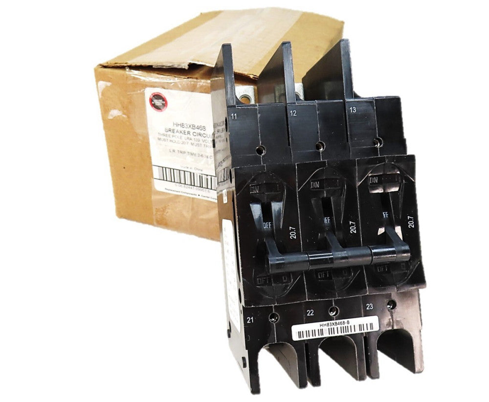 Carrier HH83XB468 Circuit Breaker 3 Pole 20.7A 480V NEW IN BOX