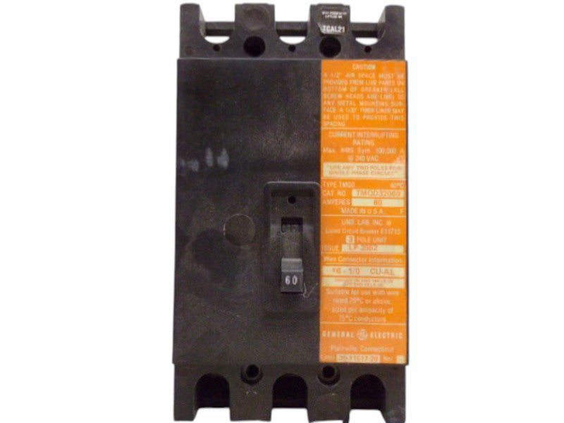 GENERAL ELECTRIC TMQD32060 CIRCUIT BREAKER UNMP
