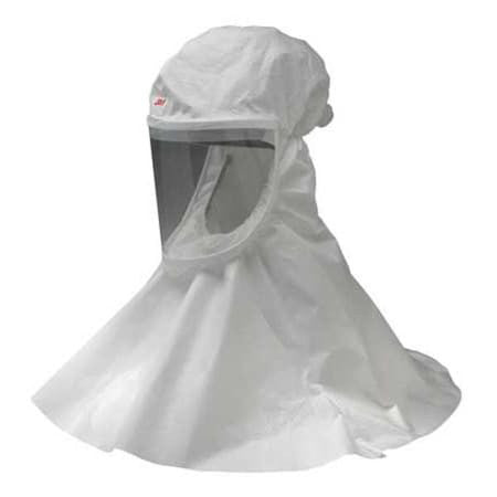 3M S-403S-20 Hood With Shoulder Coverage, Versaflo, ,S/M
