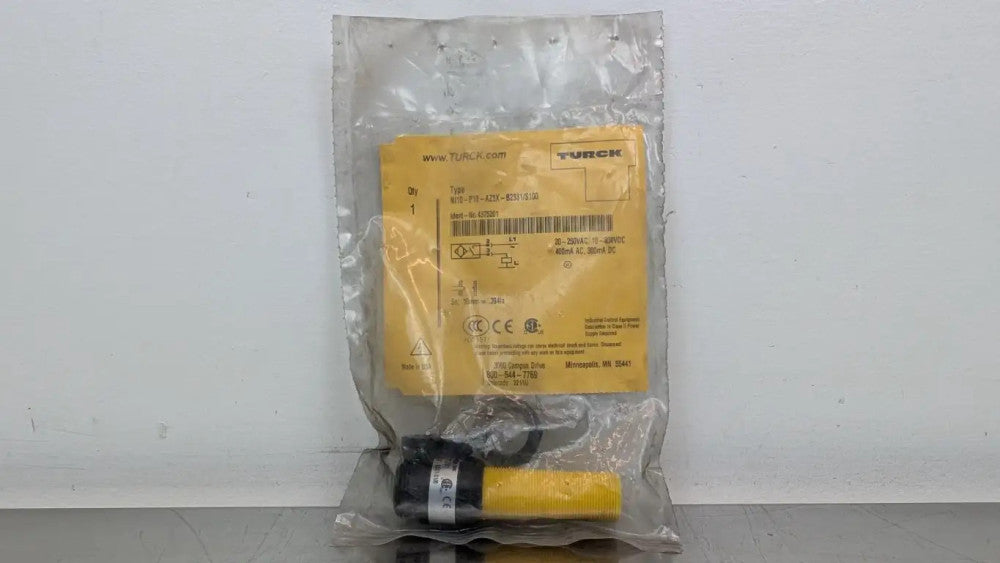 Turck NI10-P18-AZ3X-B2331/S100 Inductive Sensor 4375201 M18 7/8" Connector 10mm