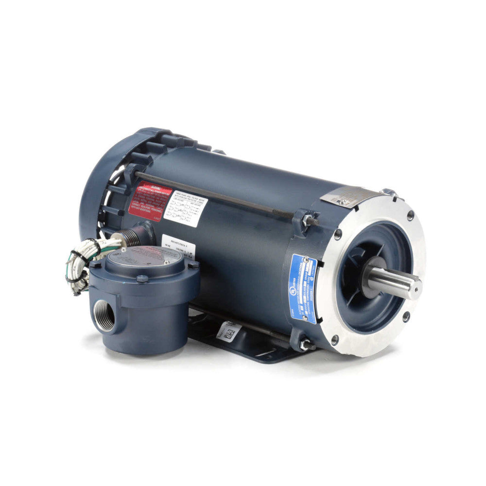 Leeson 121921.00 Electric Motor 2 HP 1800 Rpm 3PH 230/460 Volt 145TC Frame