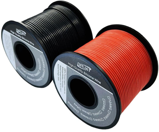 20 Gauge 20AWG Silicone Electrical Wire 300FT, Flexible 20 AWG Stranded Hook Up