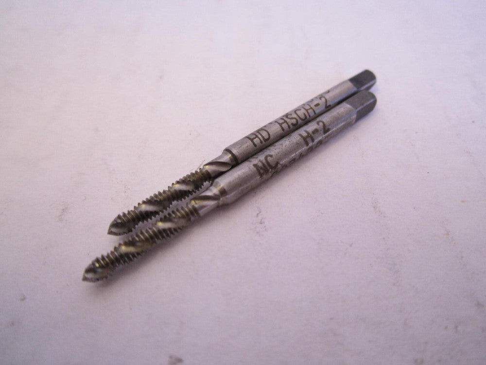 R&N Spiral Flute 3-48 H2 HSS 2-Flute Plug Tap New - Lot of 2 
