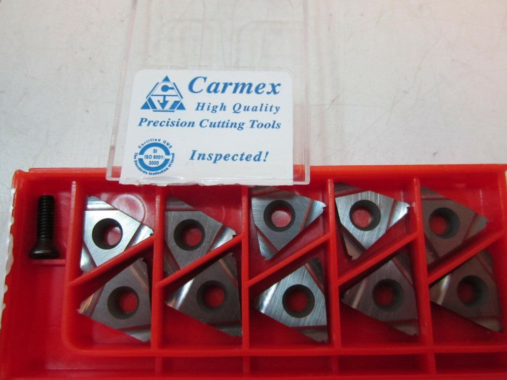 Carmex (16 ER 56 UN K20) Carbide Thread Turning Inserts New - Lot of 10 