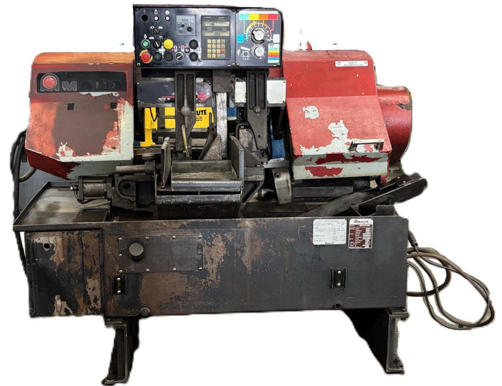 AMADA HORIZONTAL BANDSAW HFA250W 8KVA 1991