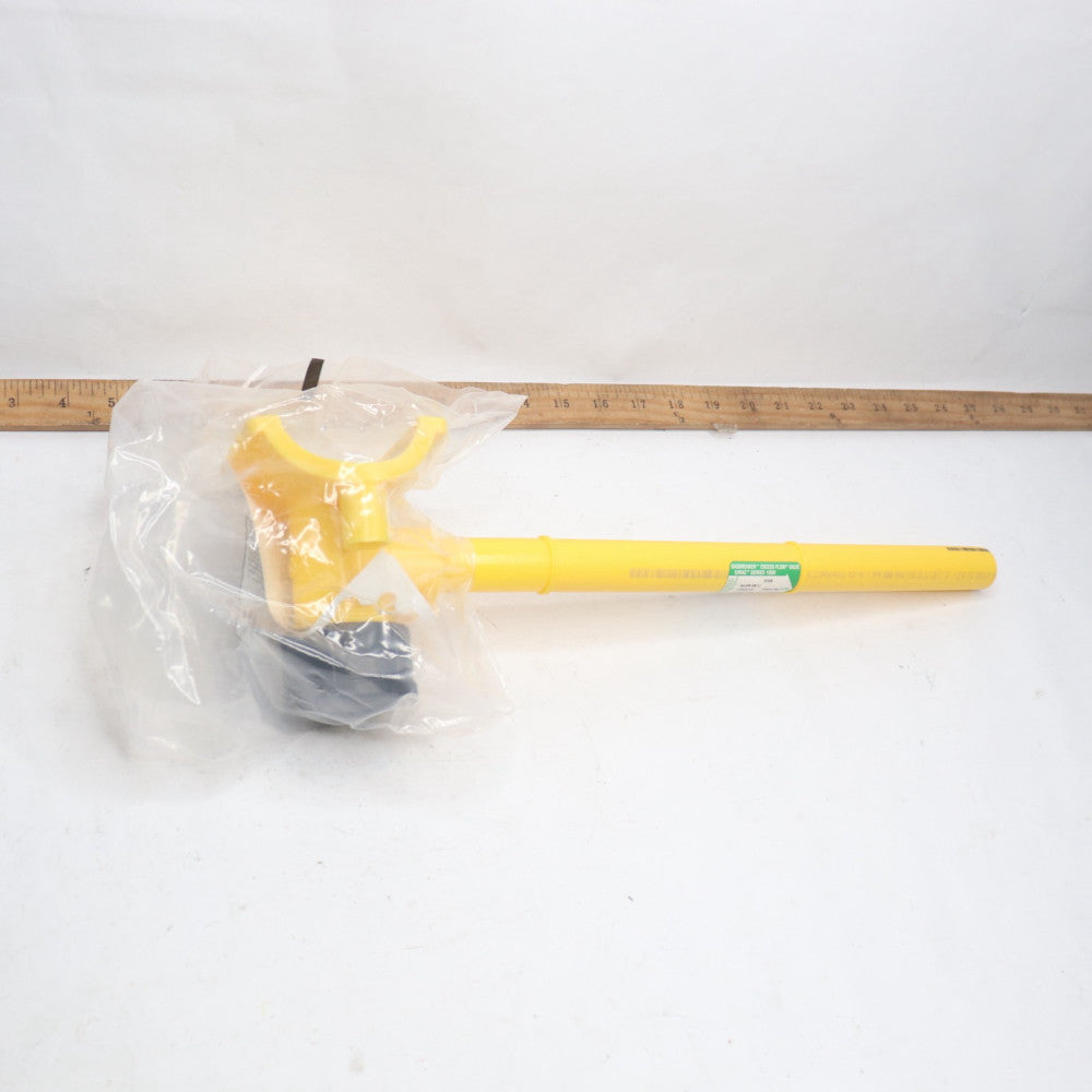 Gasbraker Tapping Tee Butt Outlet Pipe Fitting Yellow - With Attached Hose