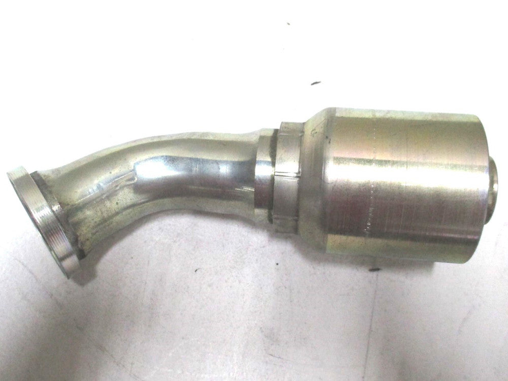 (1Z24FLA24) 45° Elbow Split Flange Code 61 SAE J518 Global Spiral TTC Fitting