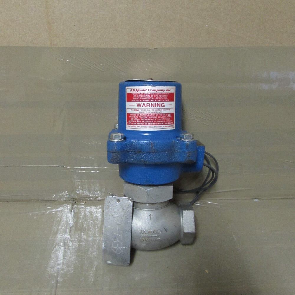 J.D. GOULD, KXS-3T2, 1" GENERAL PURPOSE AIR CONTROL VALVE, N/NIB! MAKE OFFER!