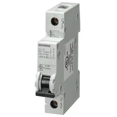 Siemens 5Sj41357hg40 Iec Miniature Circuit Breaker, 5Sj4 Series, 35A, 1 Pole,