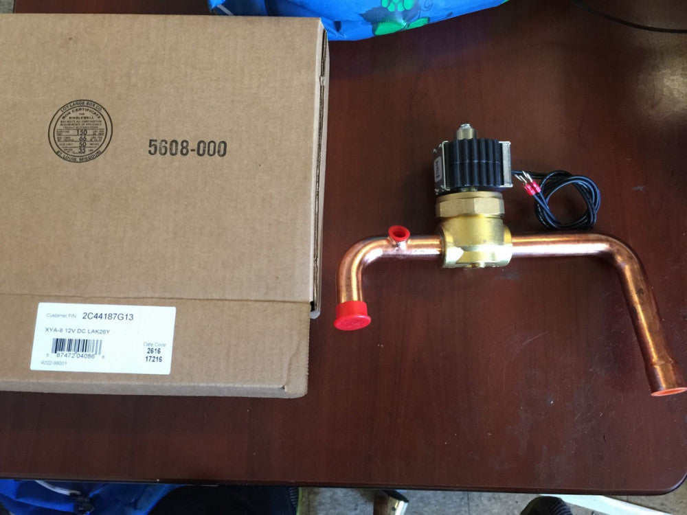 SPORLAN  12 VOLT CYCLE SOLENOID VALVE ASSEMBLY 7/8"  WITH OMKC-2 COIL XYA-8