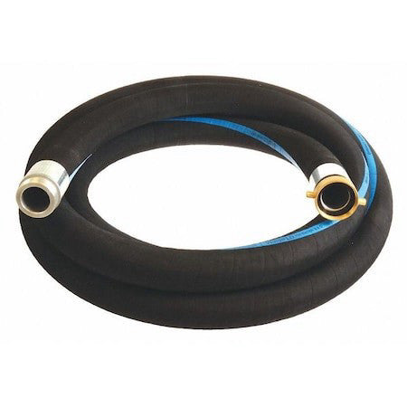 Continental Rsg150-10Mf-G Water Hose,1-1/2" Id X 10 Ft.,Black