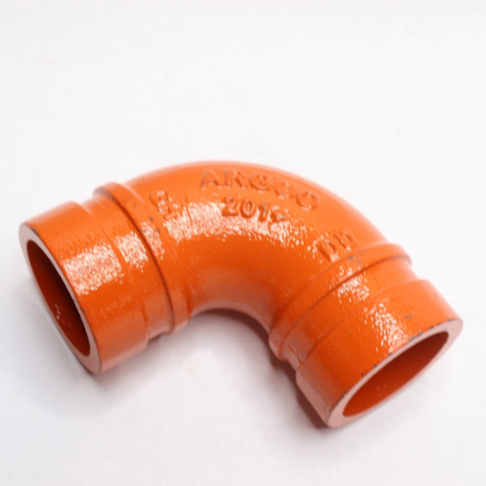 Argco Grooved 90 Degree Elbow Standard Long 201 1-1/2"