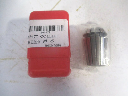 (587477) 5 to 6mm 0.01mm TIR ER20 Collet 