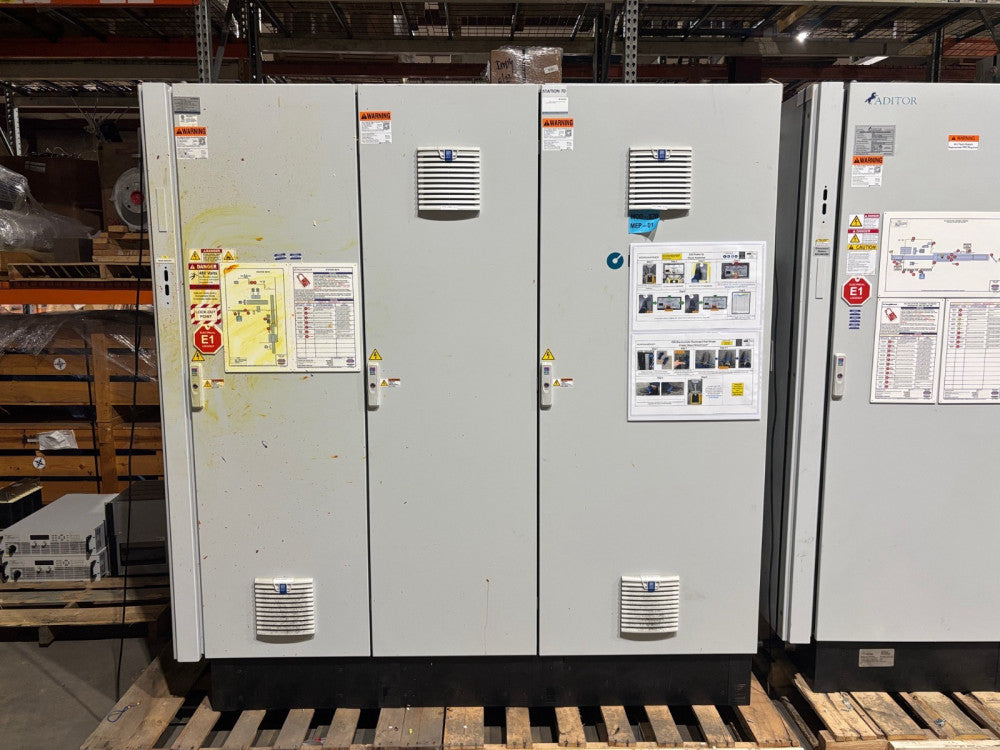 Rittal VX25 3-Bay Electrical Enclosure Cabinet VX 8606.00, VX 8806.00, 84x24x86