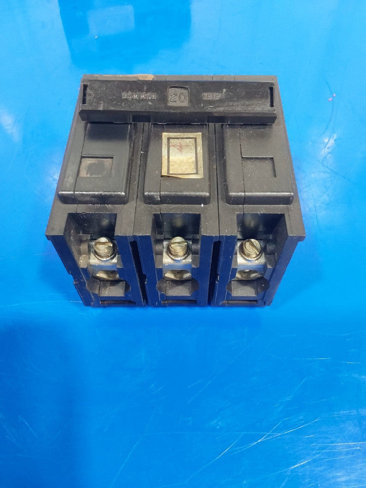 Westinghouse HQP3020H Circuit Breaker 20 Amp 3 Pole 240V