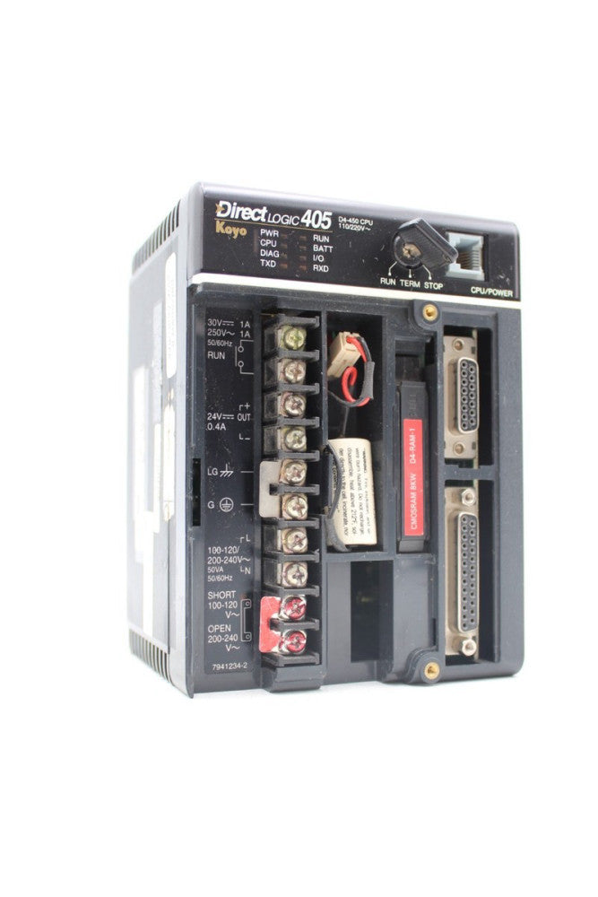 Automation Direct D4-450 CPU Module *No Door
