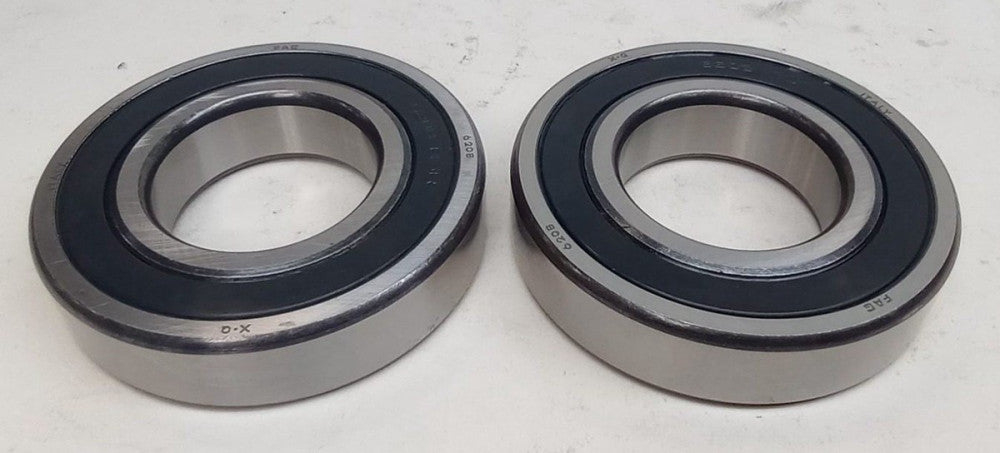 FAG 6208-2RSR Ball Bearing Deep Groove 40X80X18mm Double Sealed (Pack of 2)