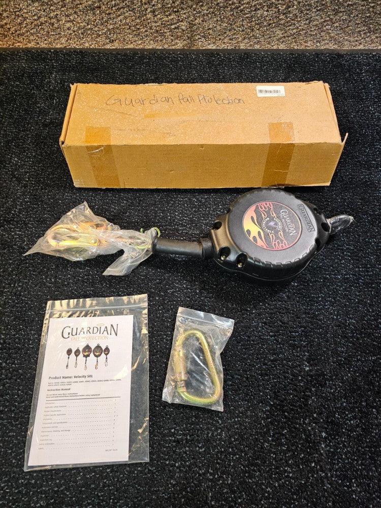Guardian Fall Protection 42002 Velocity Cable SRL 30 ft Self Retracting Lifeline