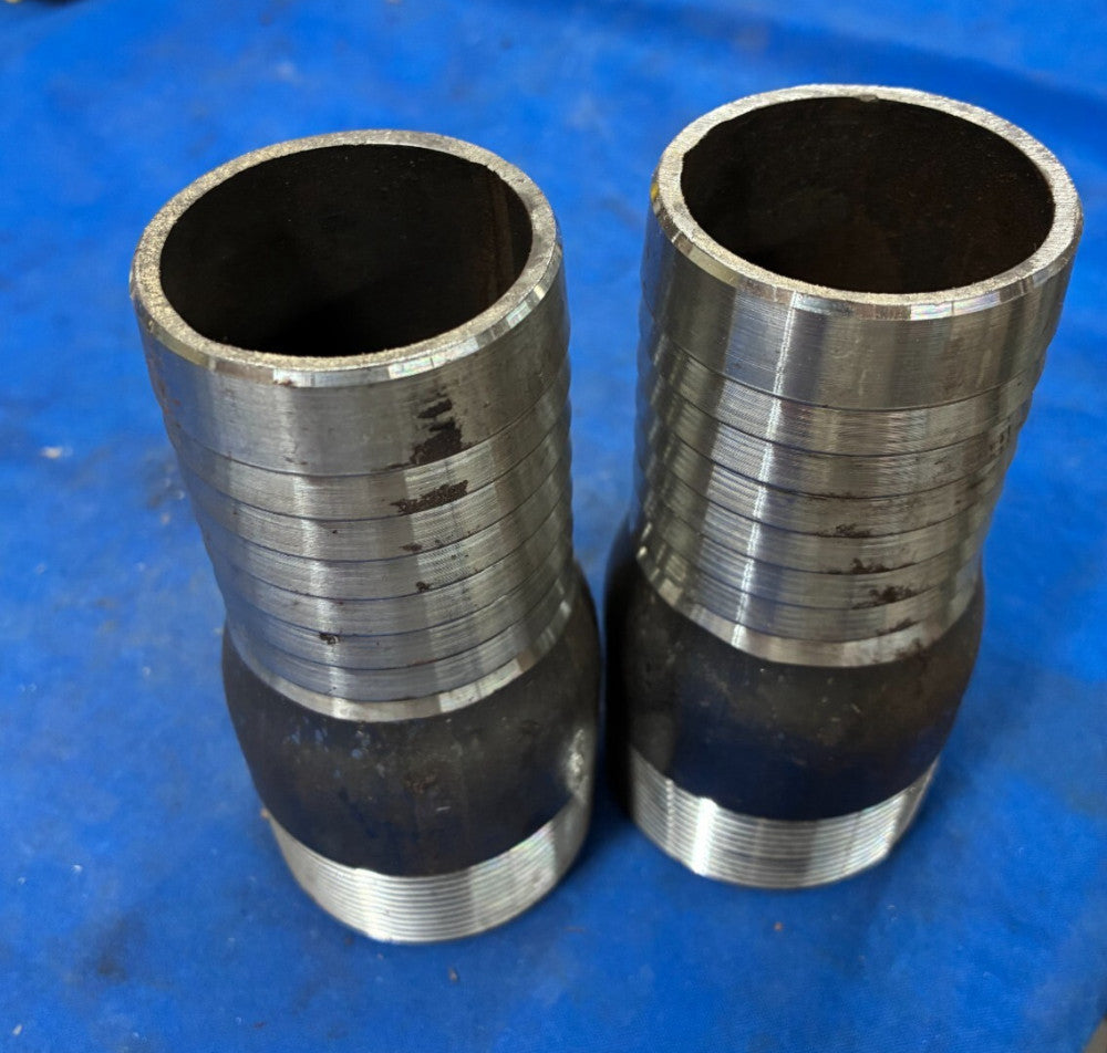 UNBRANDED 2"  NPT PIPE NIPPLES LENGTH: 4-3/4"(LOT OF 2)