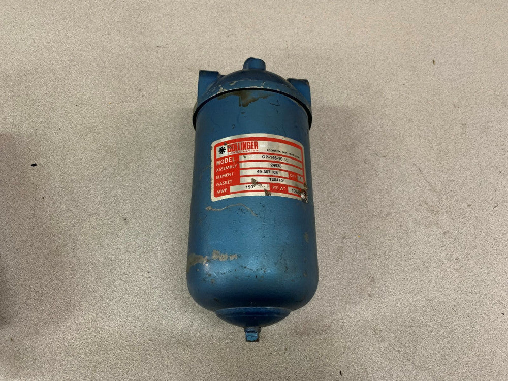 NEW NO BOX DOLLINGER 24885 FILTER GP-146-10-3/4