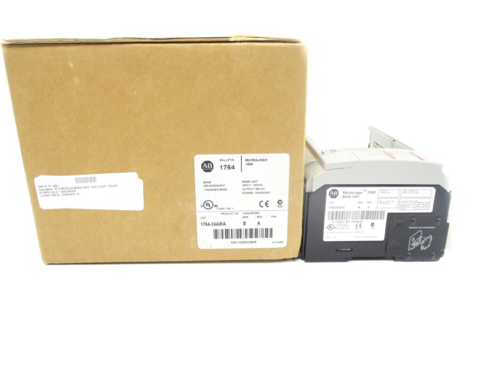 ALLEN BRADLEY 1764-24AWA 120VAC SER. B REV. A NSMP