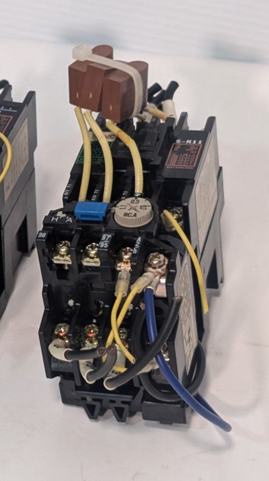 Mitsubishi S-K11 Magnetic Contactor with TH-K12AB Thermal Overload Relay