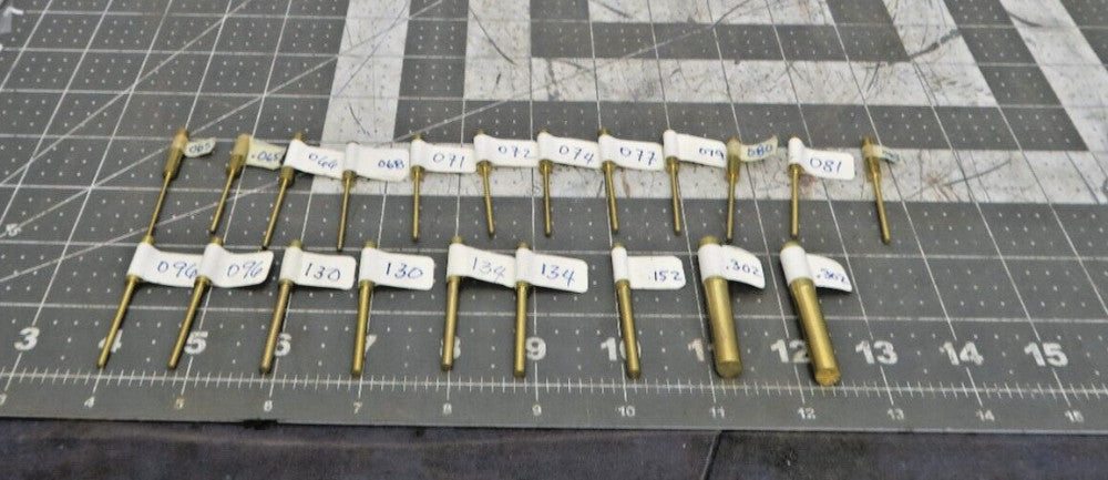 Lot Of (21) Assorted Stepped Class ZZ Plus Plug and Pin Gage [B3B2]
