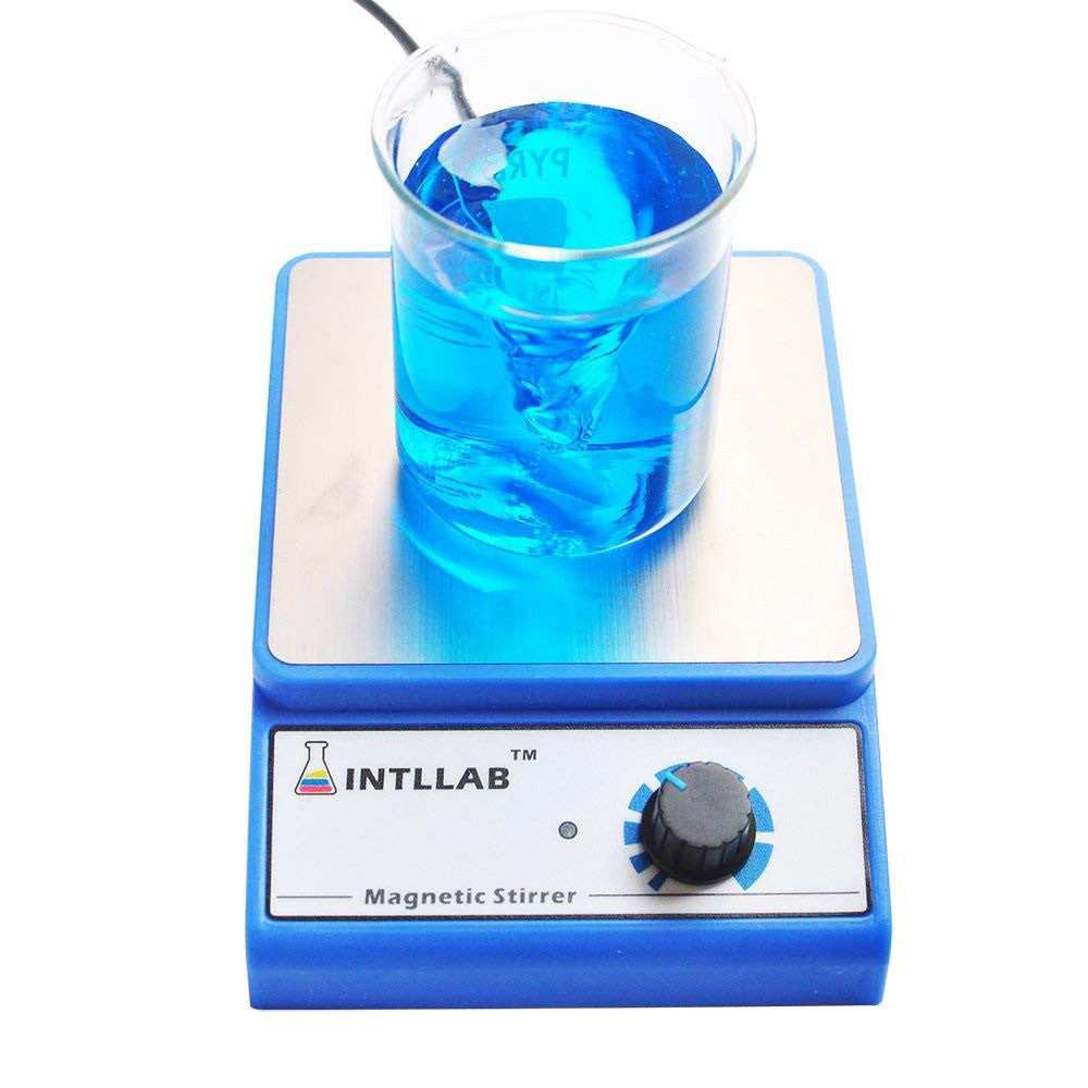 Magnetic Stirrer Stainless Steel Mixer with stir bar (No Heating)... 
