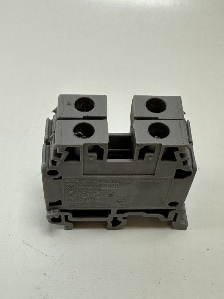 KEMA Keur 5118 Terminal Blocks M6/8 600V/50A (Lot of 2) New Fast Ship