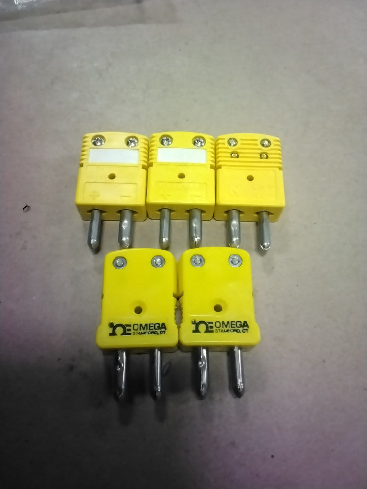 OMEGA STAMFORD Thermocouple Jab-In TC Connector, Lot Of 5