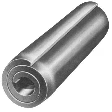 Zoro Select U39150.031.0275 Spring Pin, Hd Coiled, 5/16Inx2-3/4In, Pk5