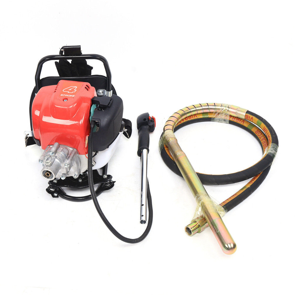 4 Stroke 1.4HP Concrete Vibrator Backpack Vibrator Portable Concrete Vibrator