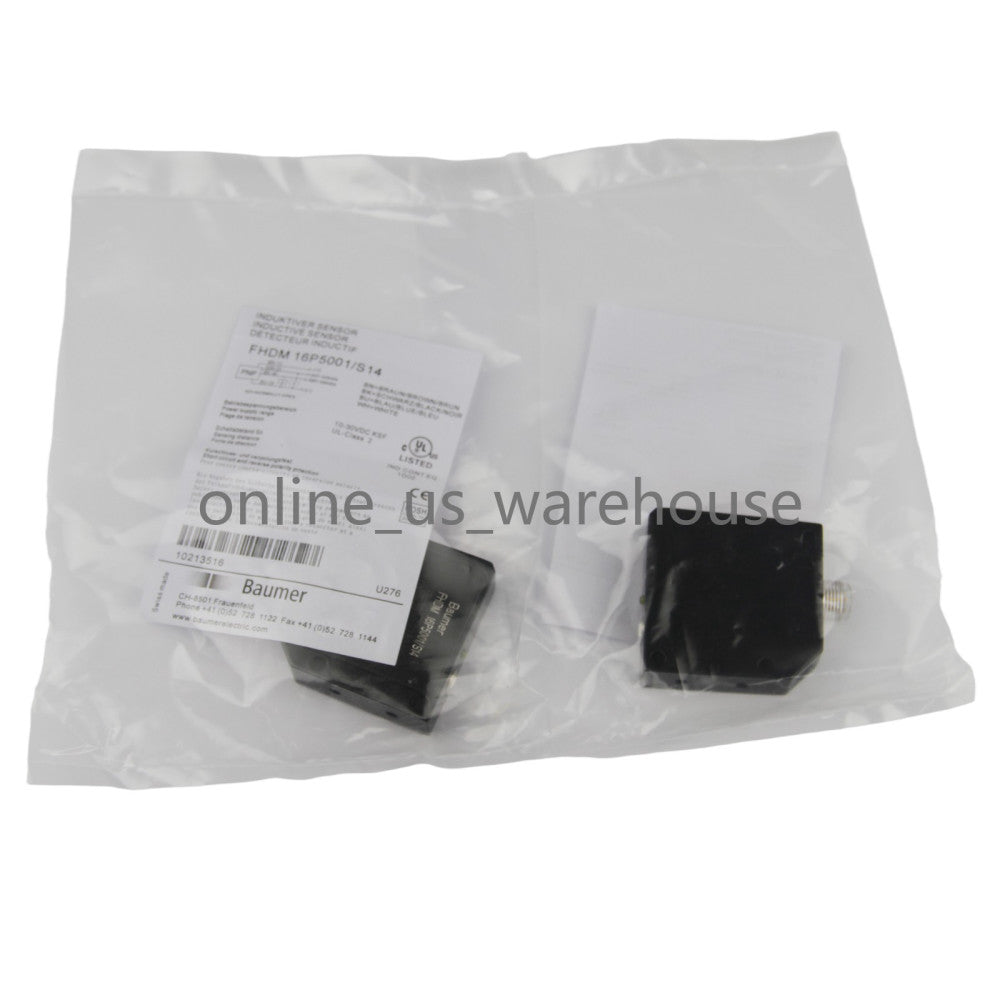 One Brand New Photoelectric Sensor FHDM 16P5001/S14 for Baumer 10-30VDC 200mA