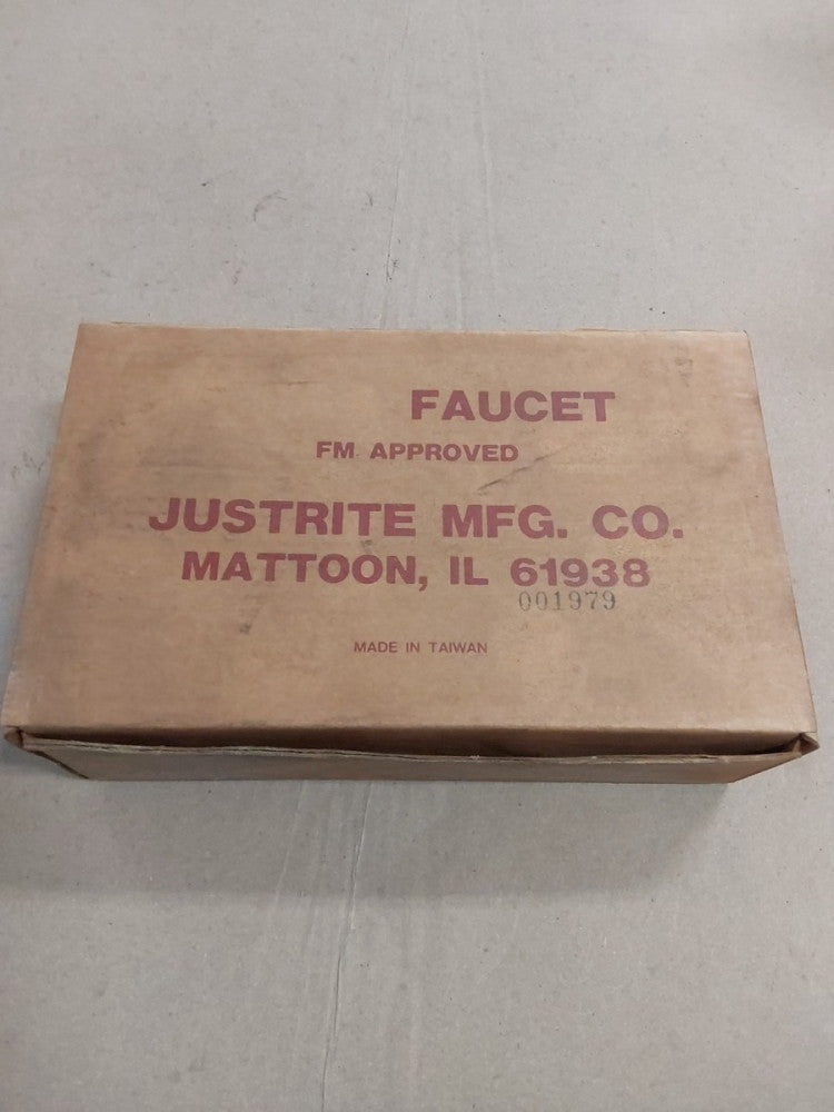 Just Rite 8-902S Brass Safety Drum Faucet Spigot Petroleum Gas 