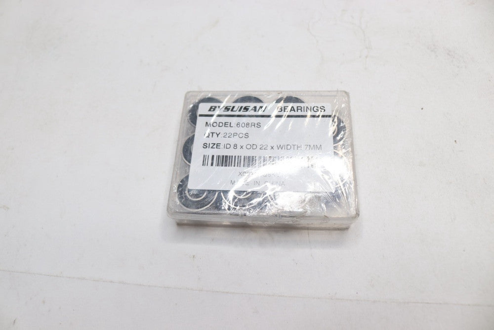 (22-Pk) Bysuisan Bearings Deep Groove Double Rubber Sealed Shielded Ball Bearing
