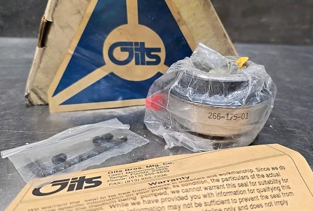 GITS MANUFACTURING 266-175-01 Pump Seal Nos Surplus