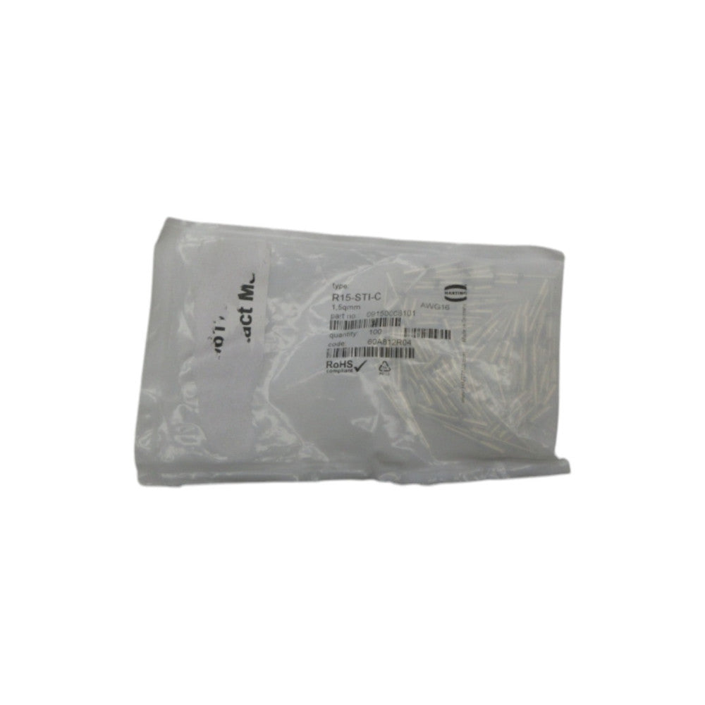 HARTING 09150006101 R15-STI-C  (PKG OF 100) NSMP