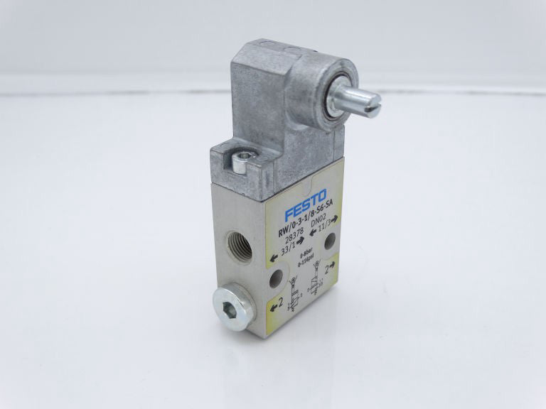 FESTO RW/0-3-1/8-S6-SA VALVE NEW