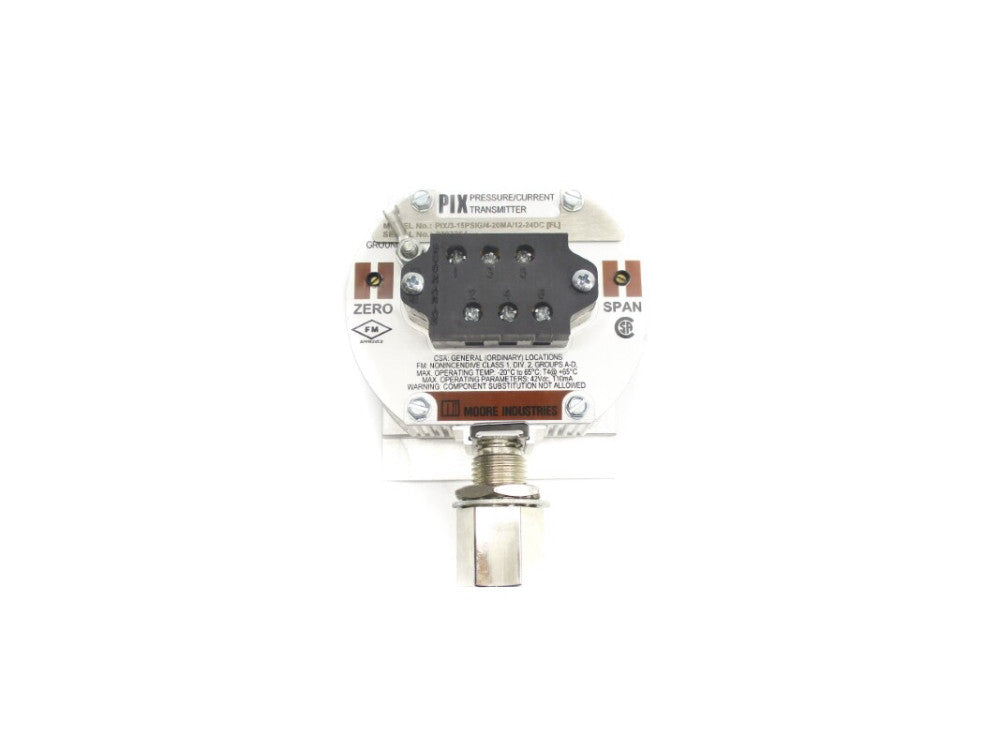 MOORE INDUSTRIES PIX/3-15PSIG/4-20MA/12-24DC-FL NSNP