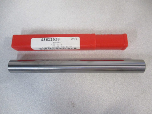 (505065) 5/8″ x 6" OAL +.000 - .0005″ Tolerance Solid Carbide Round