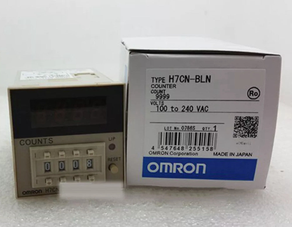 NEW OMRON Automation and Safety H7CN-BLN Counter Count 100-240VAC 12-48VDC