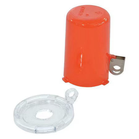 Brady 130819 Push Button Lockout,16Mm,Plastic