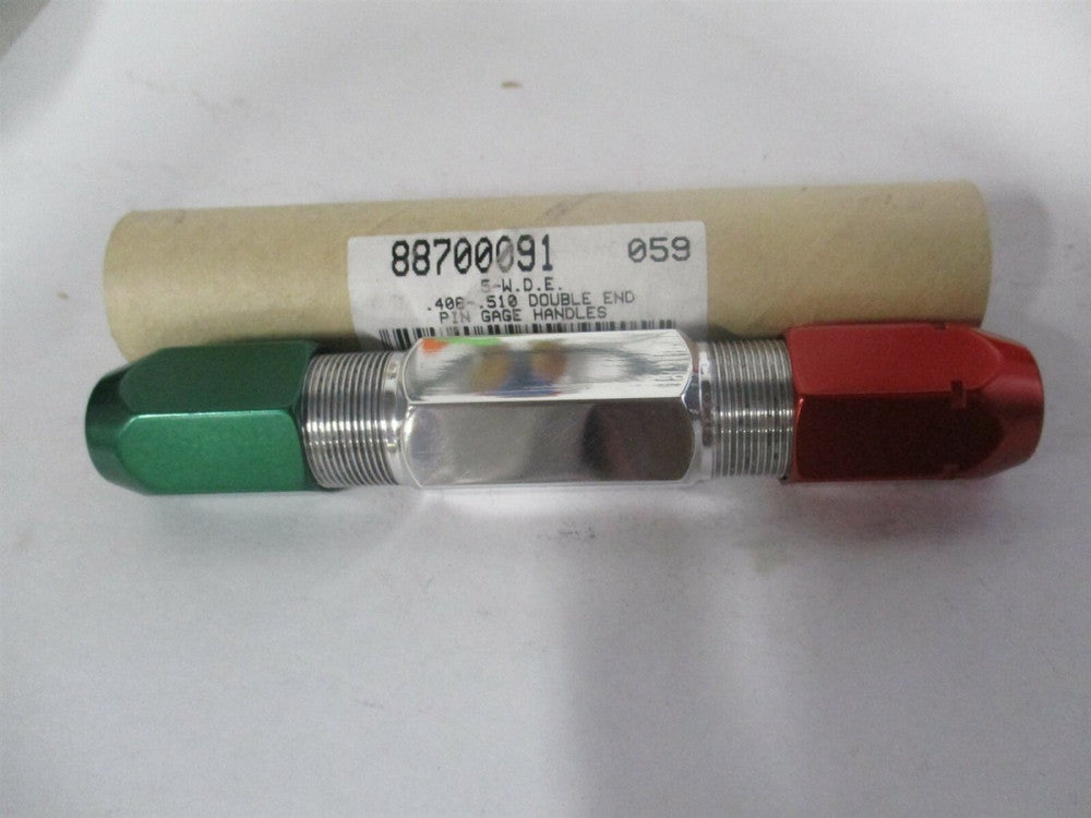(5-W.D.E) 0.406-0.51" Double End Plug Gage Handle - Bushings Are Required